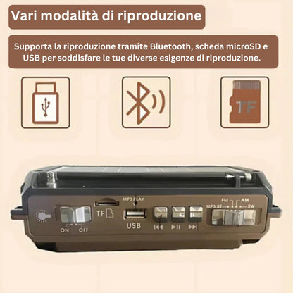 StormGuard | Radio di Emergenza con Power Bank e Allarme SOS