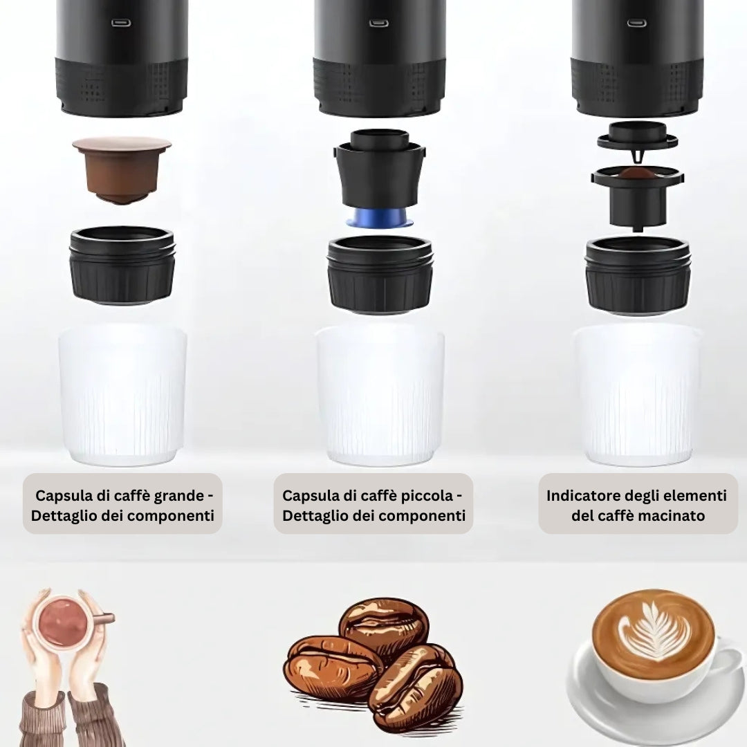 BrewGo Pro | Macchina da caffè portatile