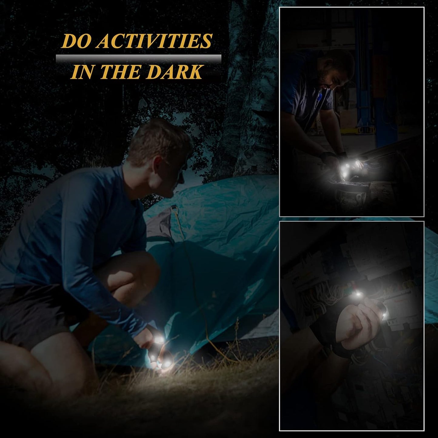 SparkGlove | Guanti luminosi a LED per le dita