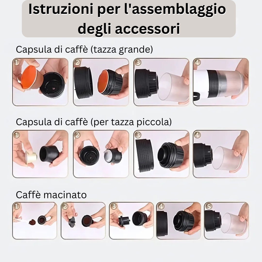 BrewGo Pro | Macchina da caffè portatile